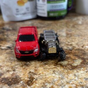 Red Chevrolet Pickup Toy Car - Single Pack
